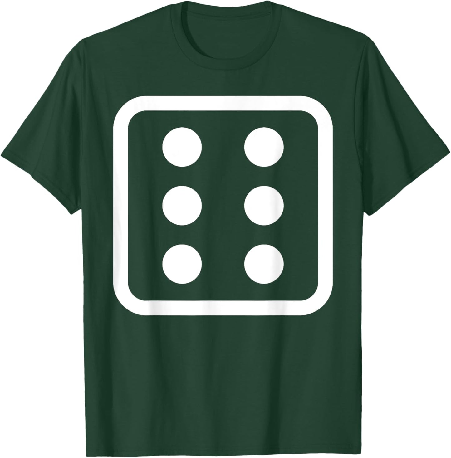 6 Dice And Six Dice Costume T-Shirt - T-Shirt | Forest
