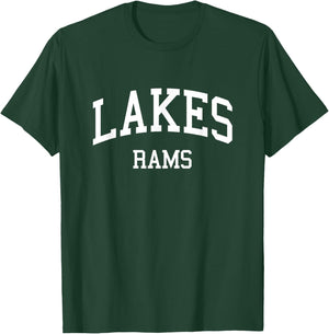 Lakes High School HS West Palm Beach FL Retro Sports T-Shirt - T-Shirt | Forest