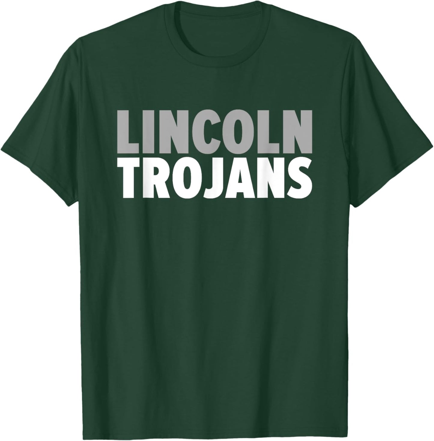 Lincoln Trojans Bold T-Shirt - T-Shirt | Forest