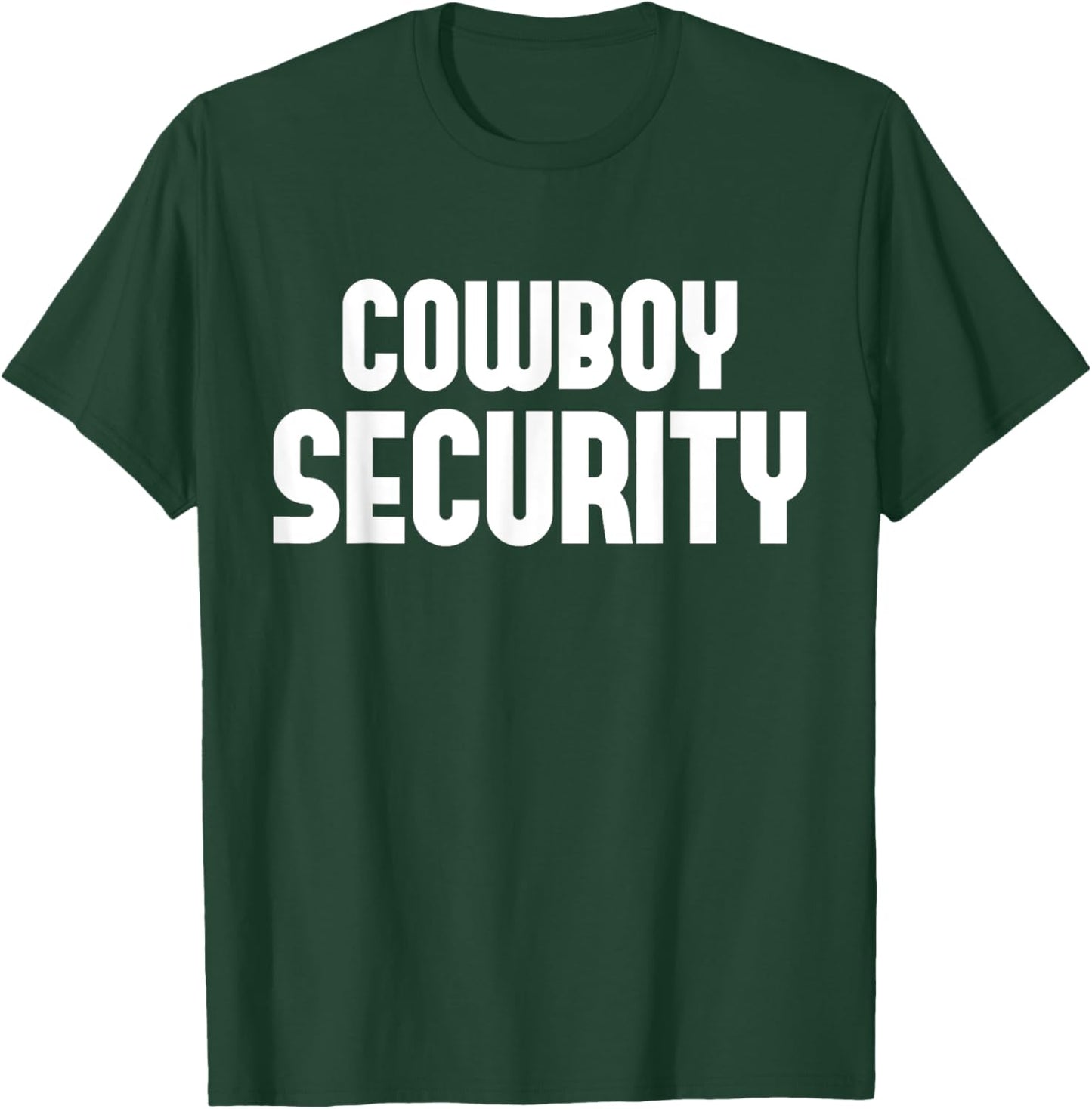Cowboy Security T-Shirt - T-Shirt | Forest