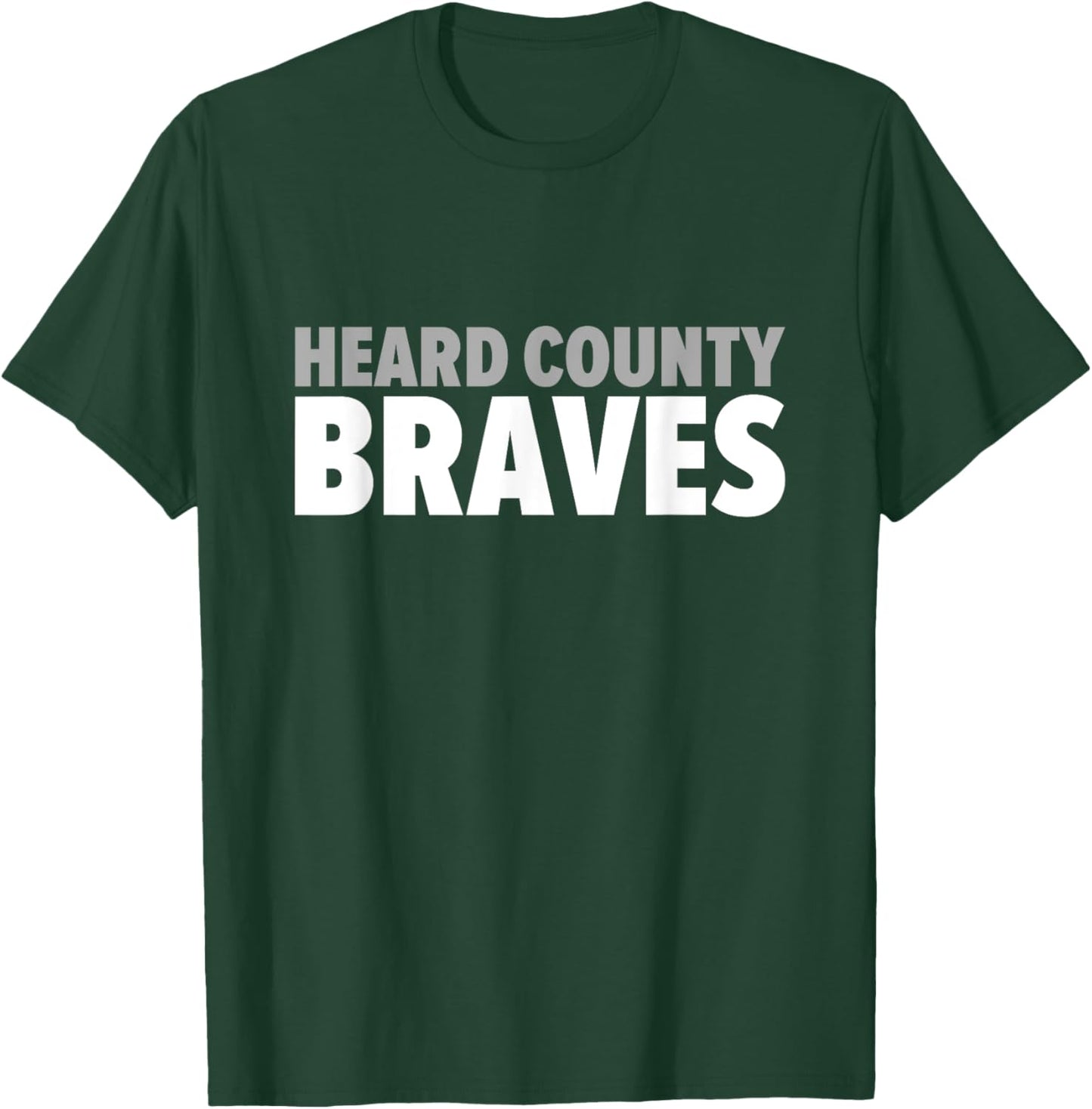 Heard County Braves Bold T-Shirt - T-Shirt | Forest