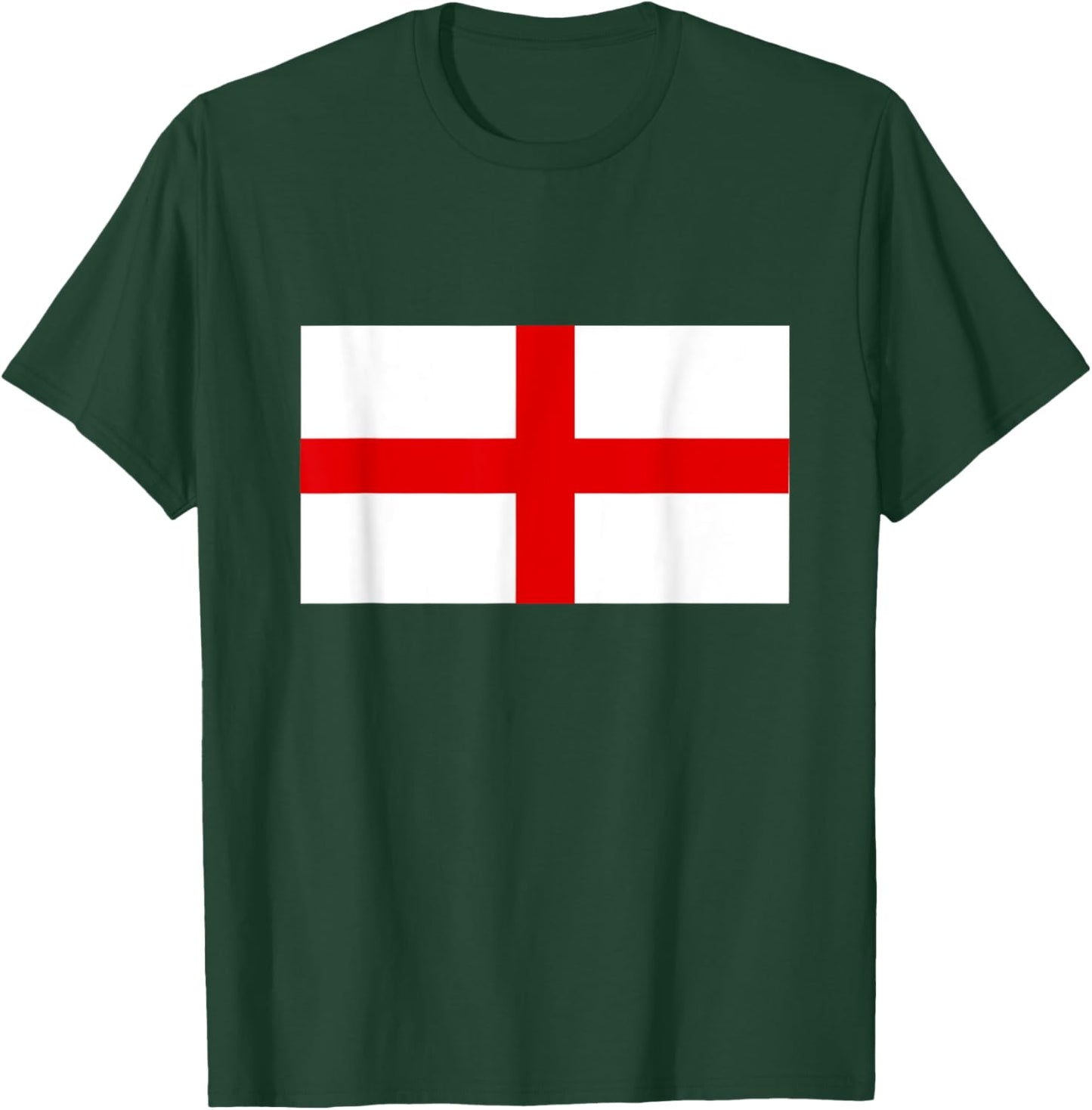 England Flag for English Men Women Kids King's Day T-Shirt - T-Shirt | Forest