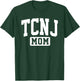 Family University College Arch Retro Design TCNJ The College of New Jersey Mom Mother Arch Vintage T-Shirt - T-Shirt | Forest