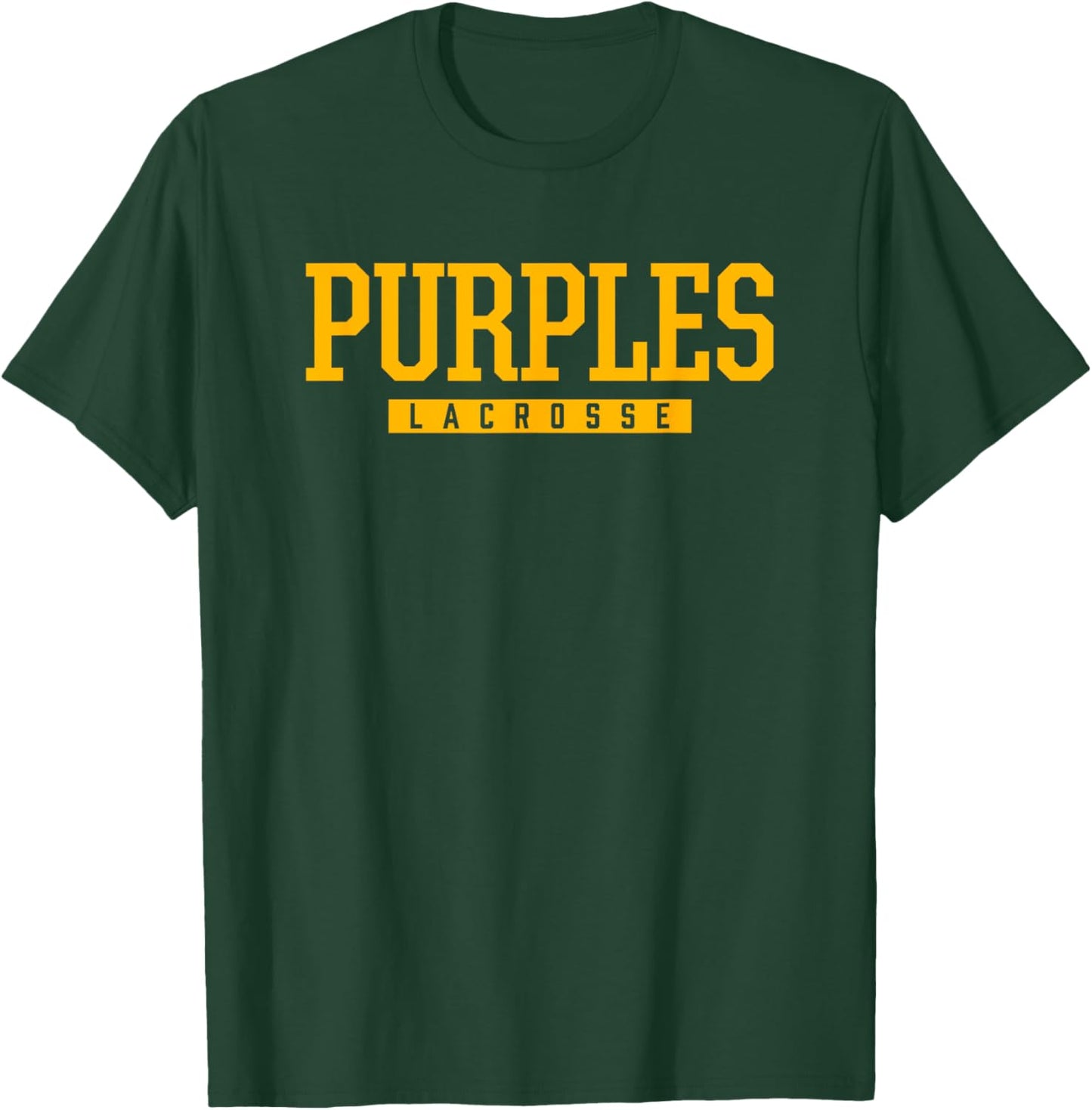 Bowling Green Purples Lacrosse HS T-Shirt - T-Shirt | Forest