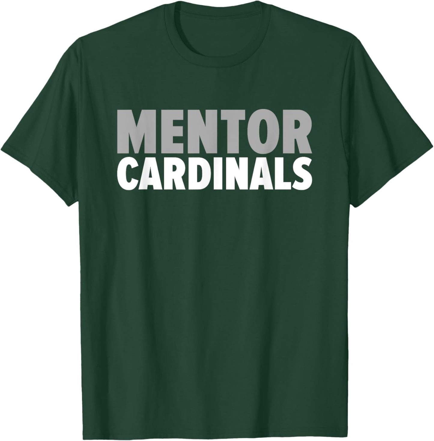 Mentor Cardinals Bold T-Shirt - T-Shirt | Forest