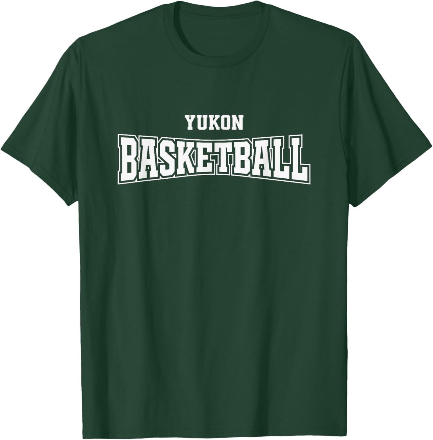 Yukon High School Basketball Warp HS T-Shirt - T-Shirt | Forest