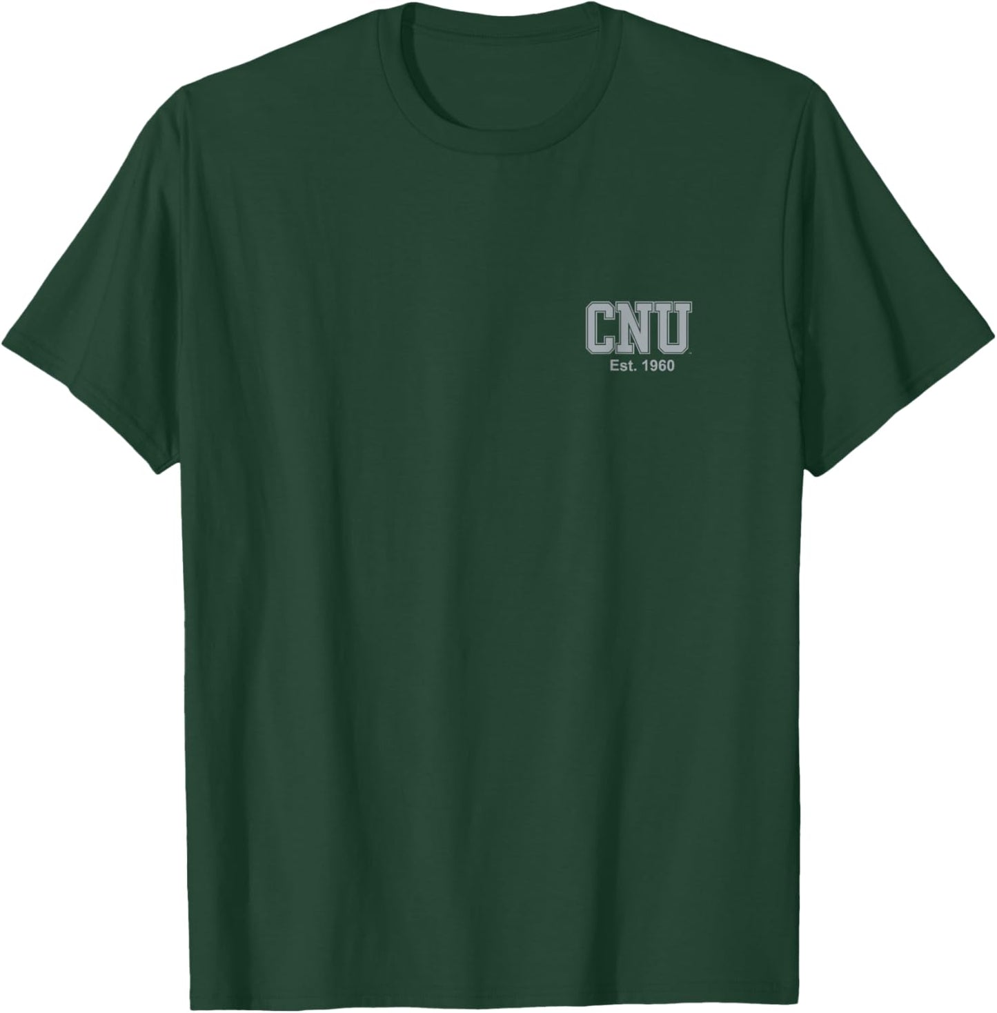 Christopher Newport Captains | Official NCAA | AW.CNP0003-01 T-Shirt - T-Shirt | Forest