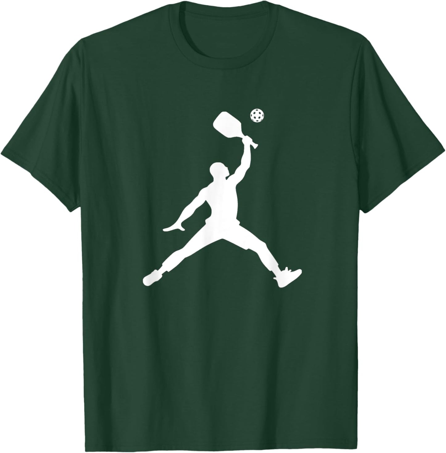 Jumping Man Pickleball T-Shirt - T-Shirt | Forest