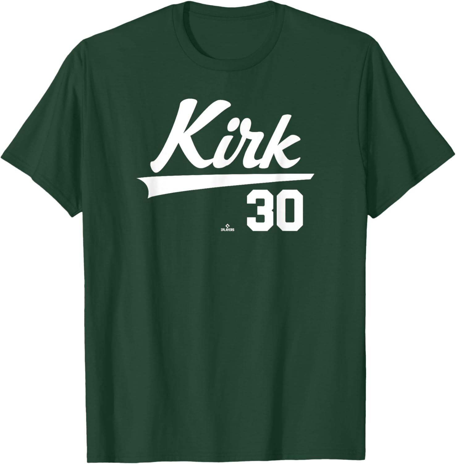 Player Name Swoosh Alejandro Kirk Toronto Baseball MLBPA T-Shirt - T-Shirt | Forest