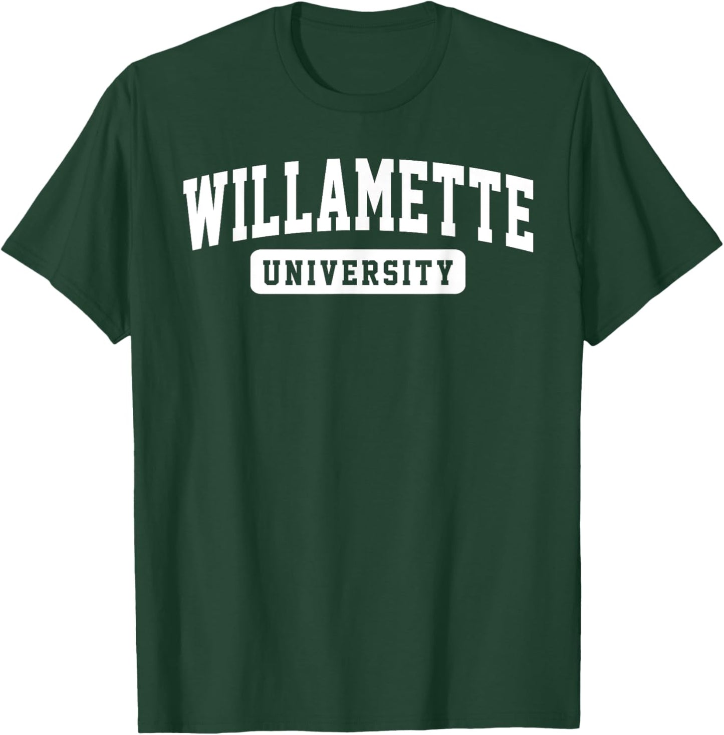 Willamette University Arch Vintage Classic Design Gifts Men T-Shirt - T-Shirt | Forest