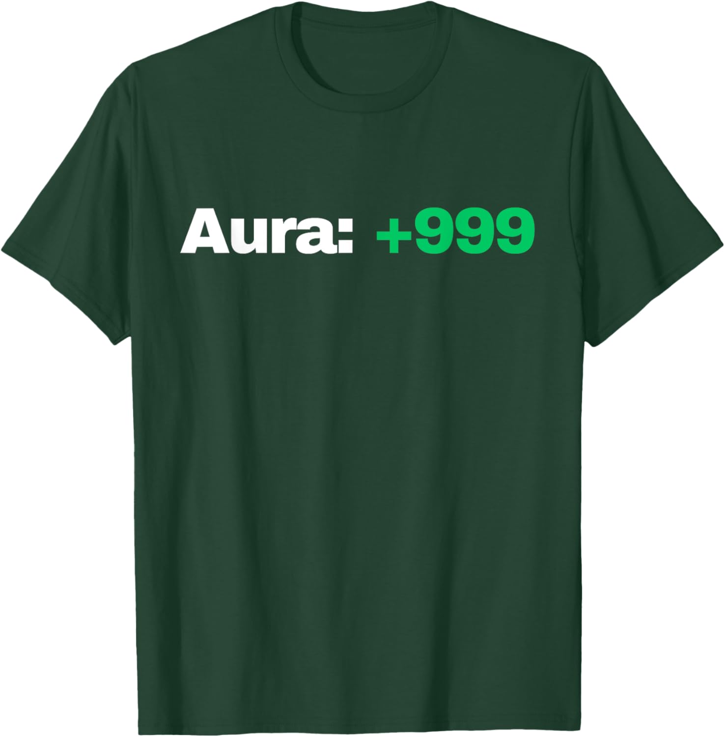 Funny Aura Points Sarcastic Meme T-Shirt - T-Shirt | Forest