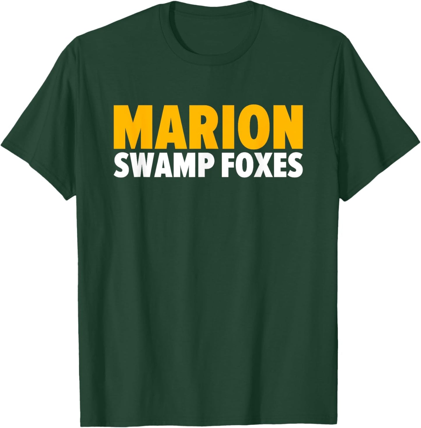 Marion Swamp Foxes Bold T-Shirt - T-Shirt | Forest