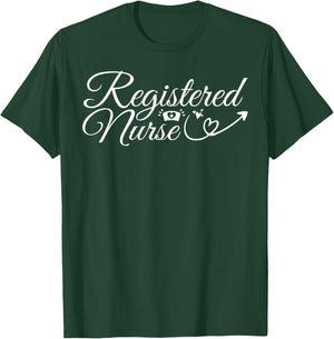 Registered Nurse - Nurse Healthcare Nursing T-Shirt - T-Shirt | Forest