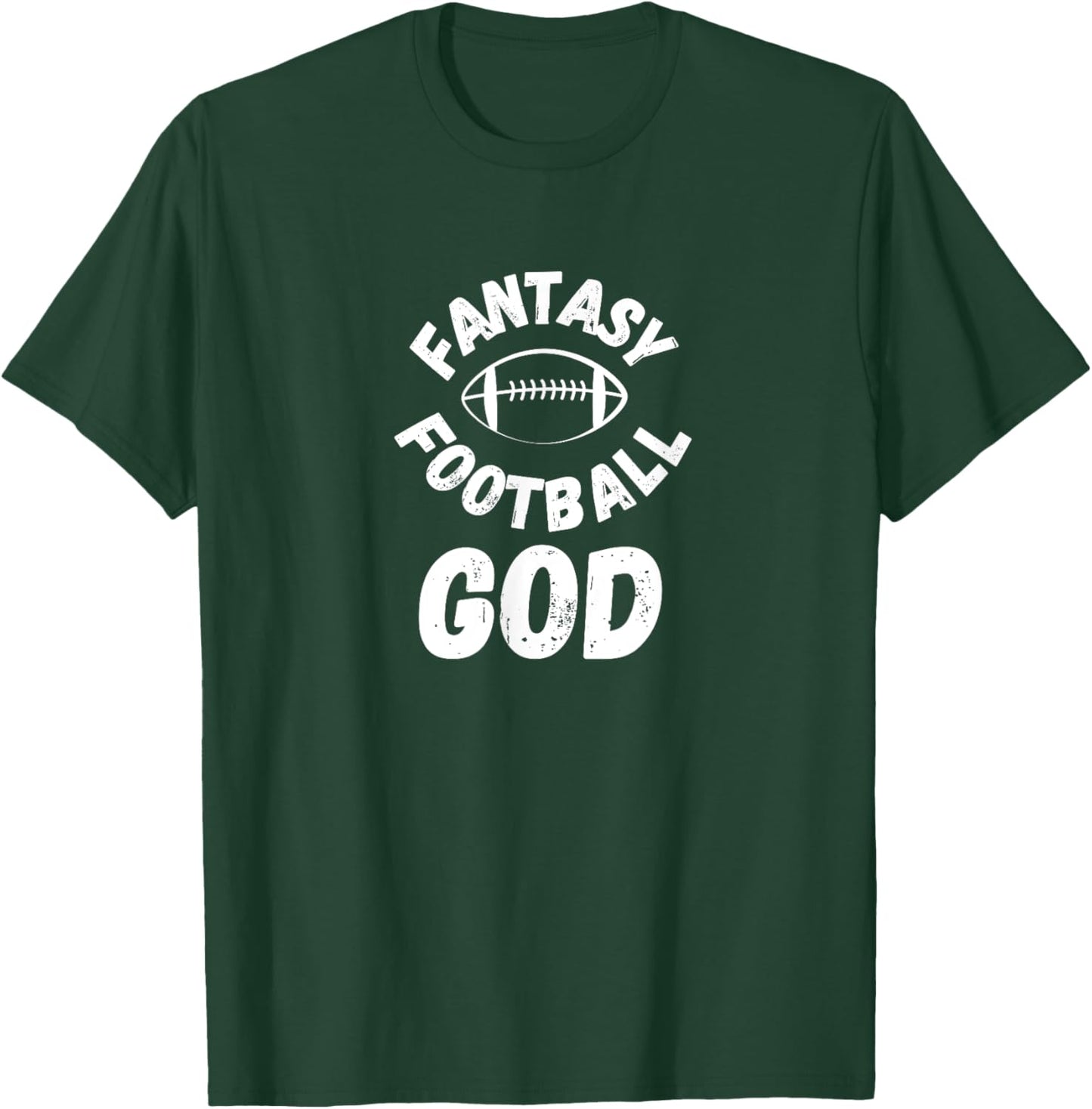 Fantasy Football God T-Shirt - T-Shirt | Forest