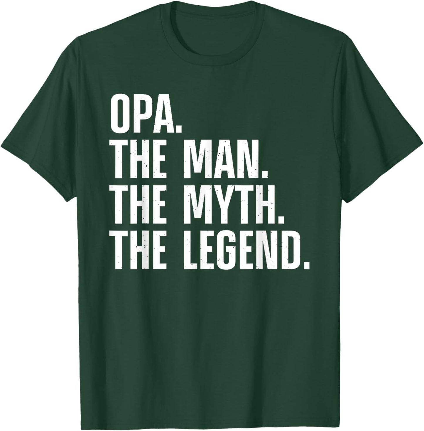 Funny Opa Design For Grandpa Grandfather From Grandkids Opa T-Shirt - T-Shirt | Forest