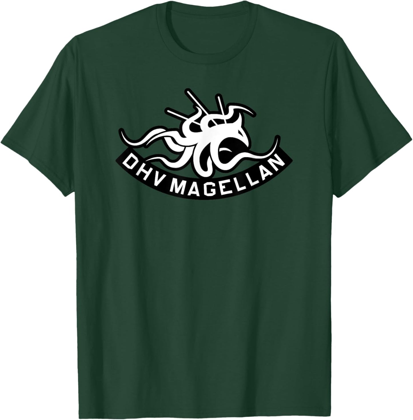 DHV Magellan Badge Death Stranding 2 Exclusive for Game Fans T-Shirt - T-Shirt | Forest