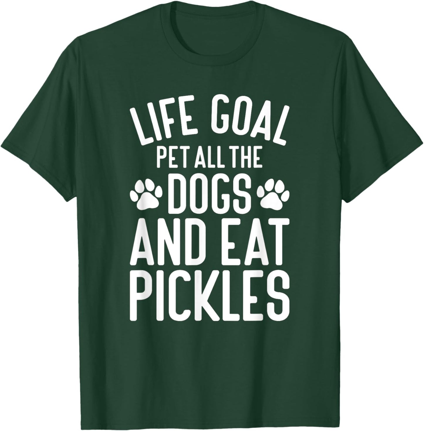 Pickles Pet All The Dogs Funny Dogs and Pickles T-Shirt - T-Shirt | Forest