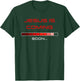 JESUS is Coming Soon – Rapture Warning Progress Bar Graphic T-Shirt - T-Shirt | Forest