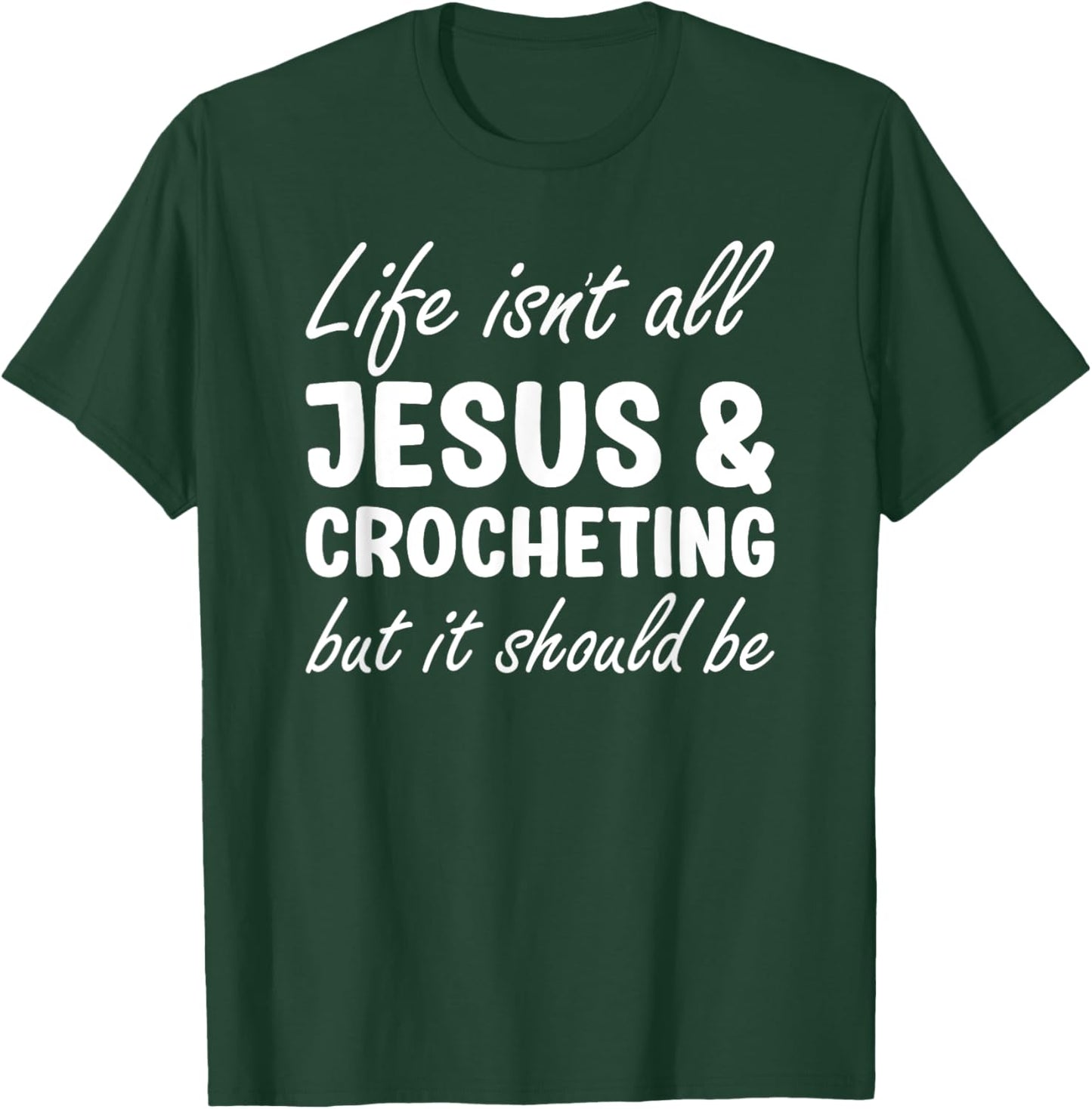 Crocheting Crocheting Funny Crochet T-Shirt - T-Shirt | Forest
