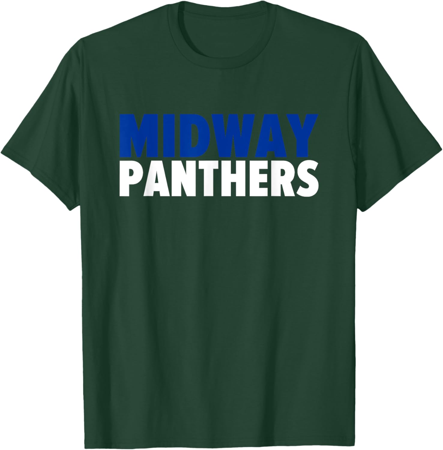 Midway Panthers Bold T-Shirt - T-Shirt | Forest
