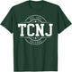 TCNJ The College of New Jersey Arch Vintage Classic Design T-Shirt - T-Shirt | Forest