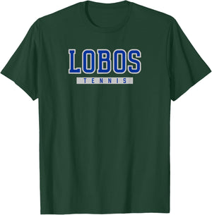 Lehman Lobos Tennis T-Shirt - T-Shirt | Forest