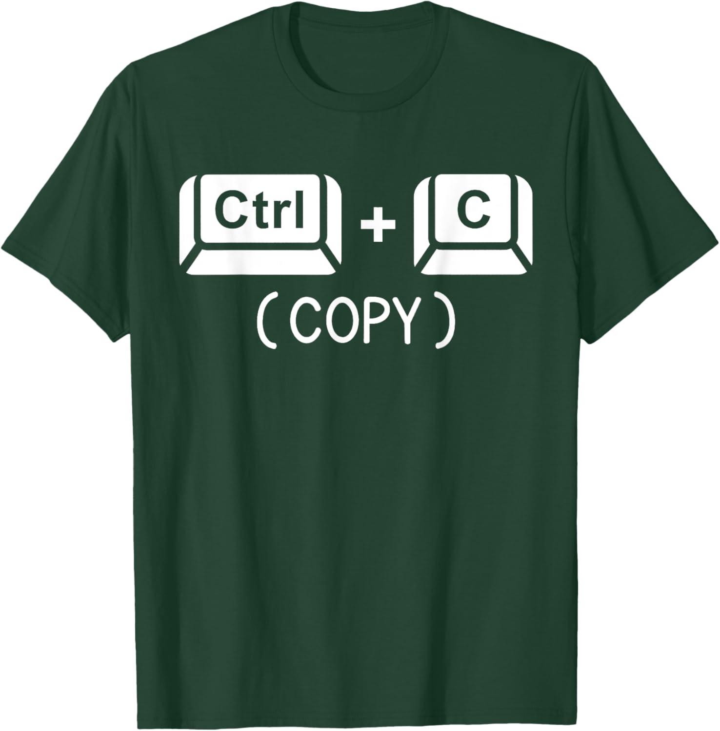 Copy Paste Ctrl C Ctrl V Dad Son Happy Father's Day Family T-Shirt - T-Shirt | Forest