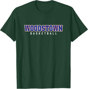 Woodstown High School Basketball T-Shirt - T-Shirt | Forest