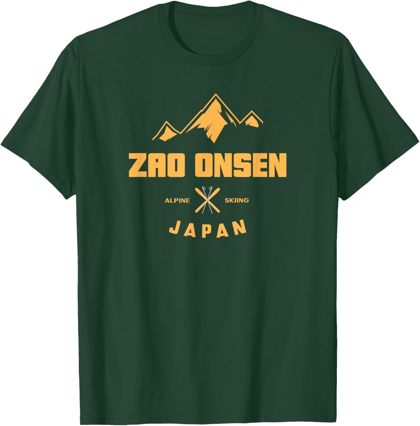 Zao Onsen Japan T-Shirt - T-Shirt | Forest