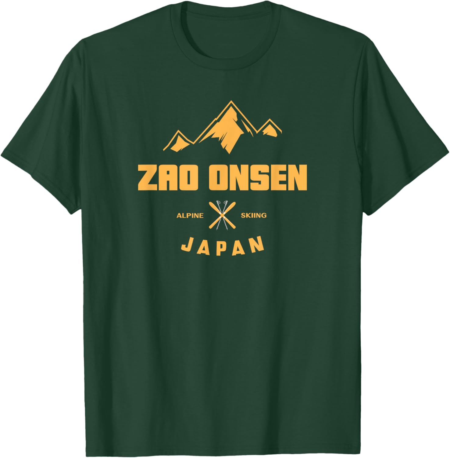 Zao Onsen Japan T-Shirt - T-Shirt | Forest