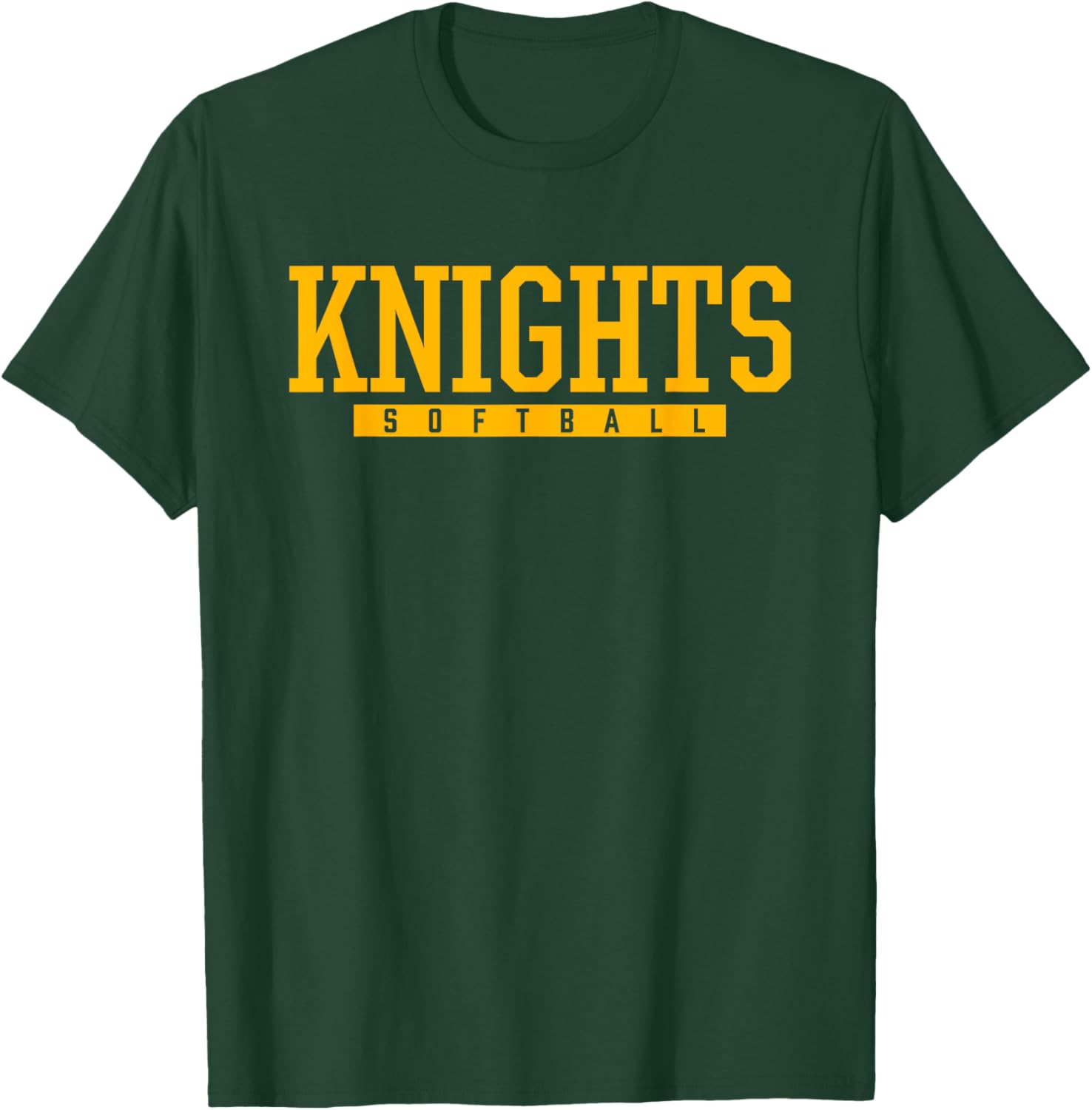 Northeastern Knights Softball HS T-Shirt - T-Shirt | Forest