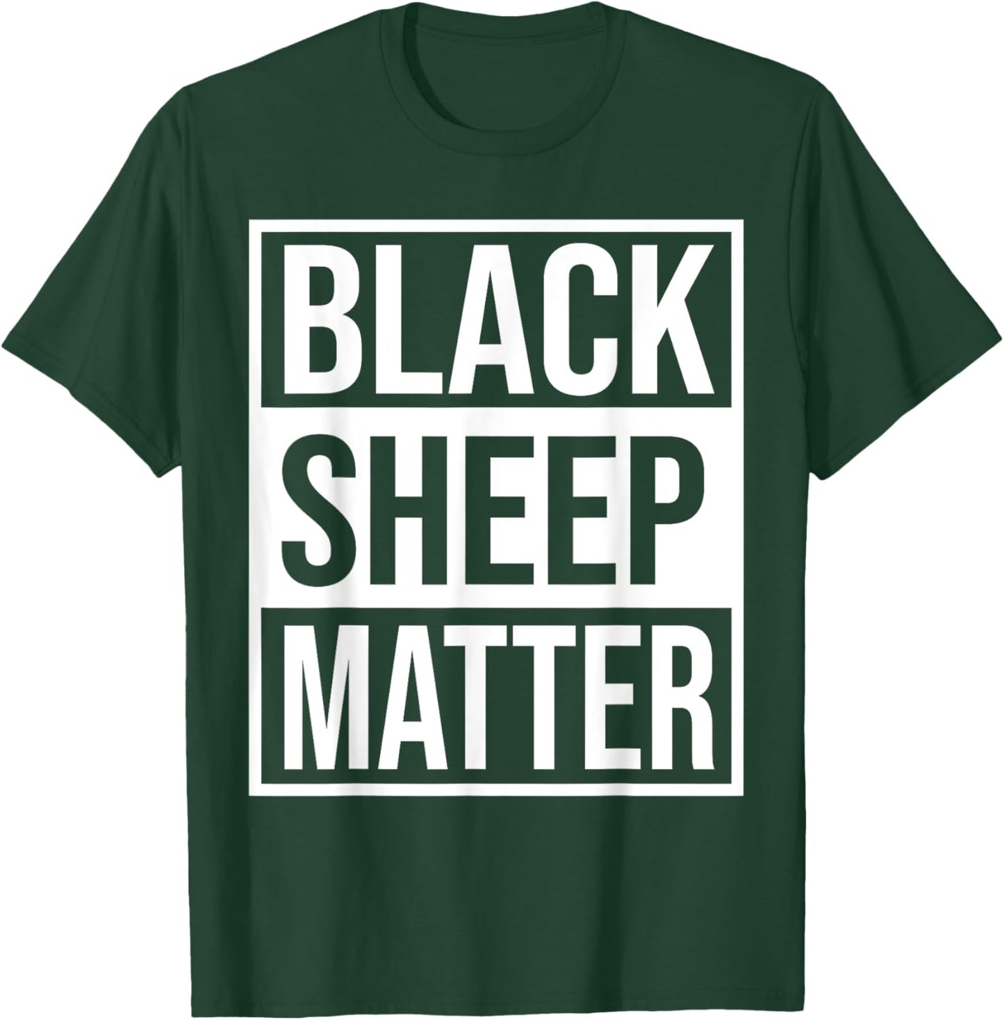 Black Sheep Matter We Have The Same Heart Inside History T-Shirt - T-Shirt | Forest
