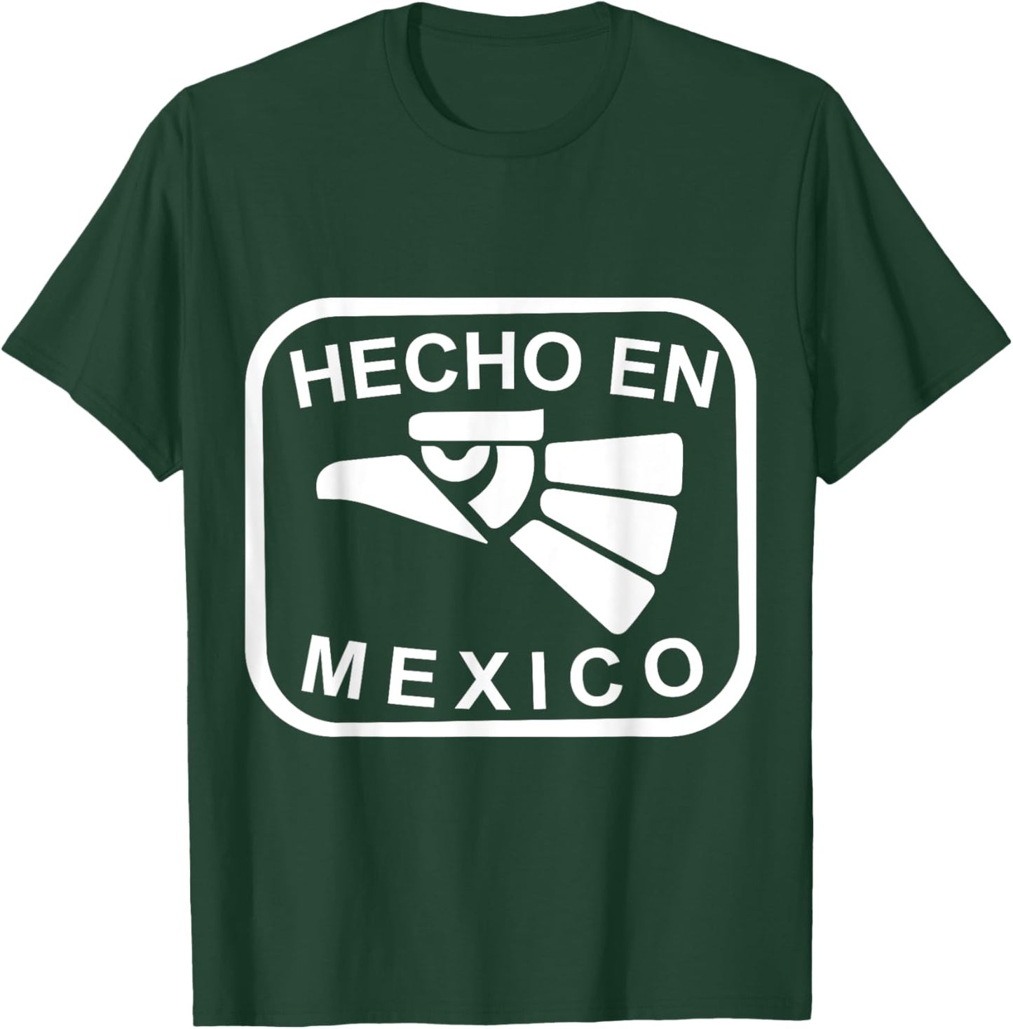 Mexico Vintage Mexican Flag Pride Hecho en Mexico Jersey T-Shirt - T-Shirt | Forest