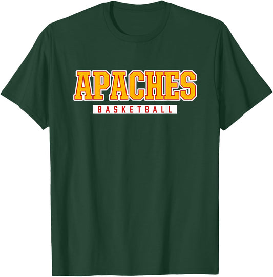 Apaches Basketball Arcadia High School T-Shirt - T-Shirt | Forest