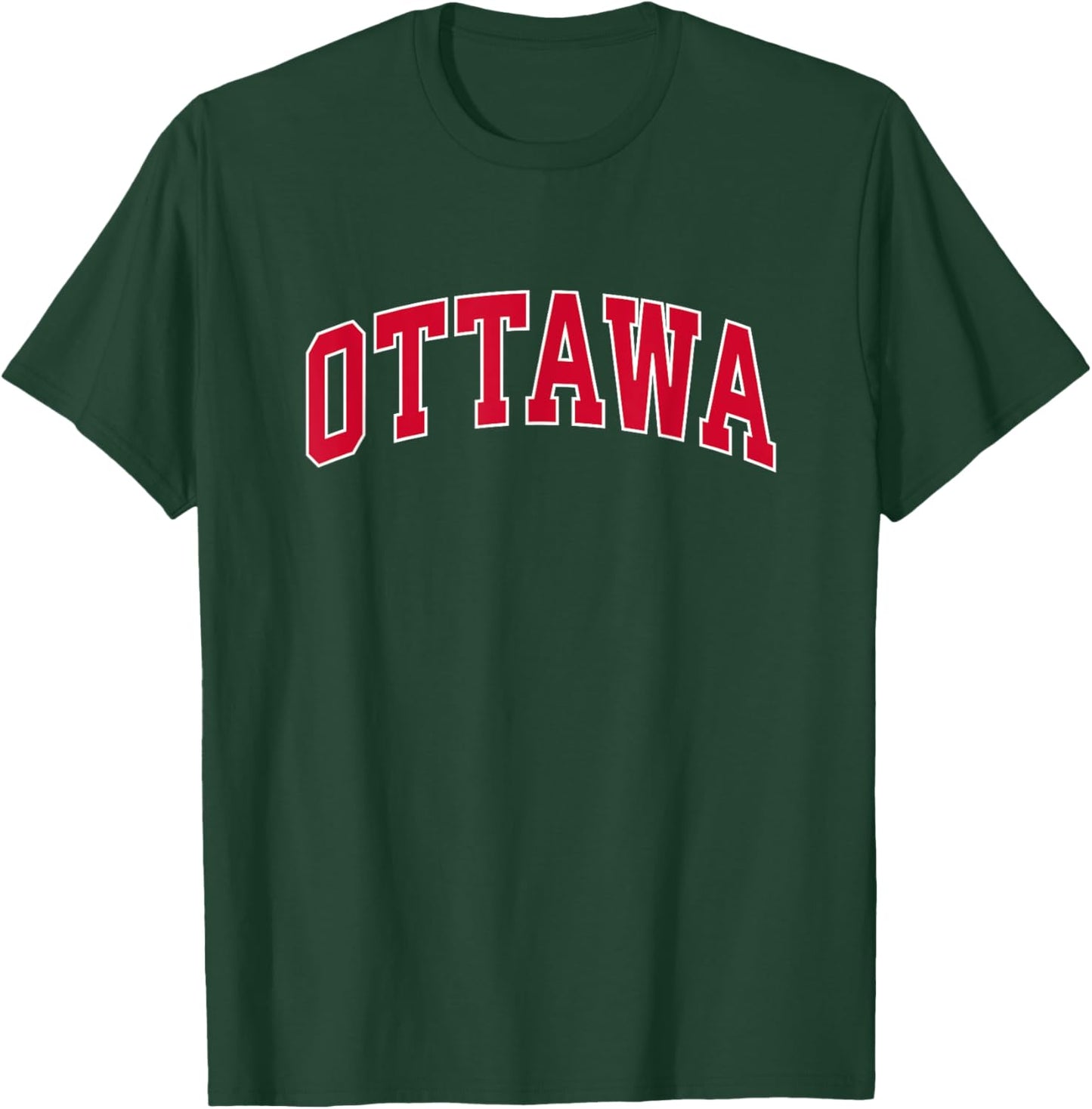 Ottawa - Throwback Design Print - Classic T-Shirt - T-Shirt | Forest