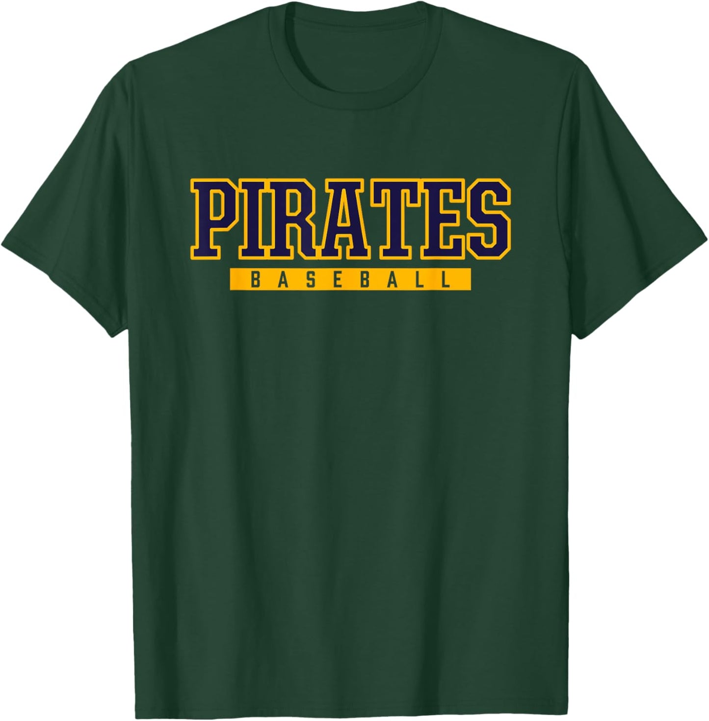 Poth Pirates Baseball T-Shirt - T-Shirt | Forest