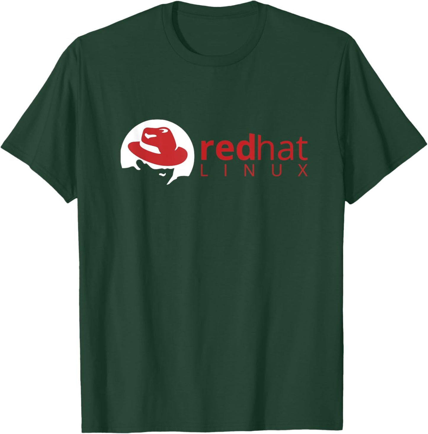 Linux Red Hat Fan Tux Penguin Open Source OS lover T-Shirt - T-Shirt | Forest