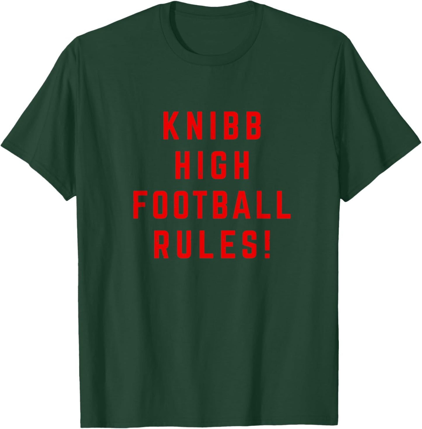 Knibb High Football Rules! T-Shirt - T-Shirt | Forest