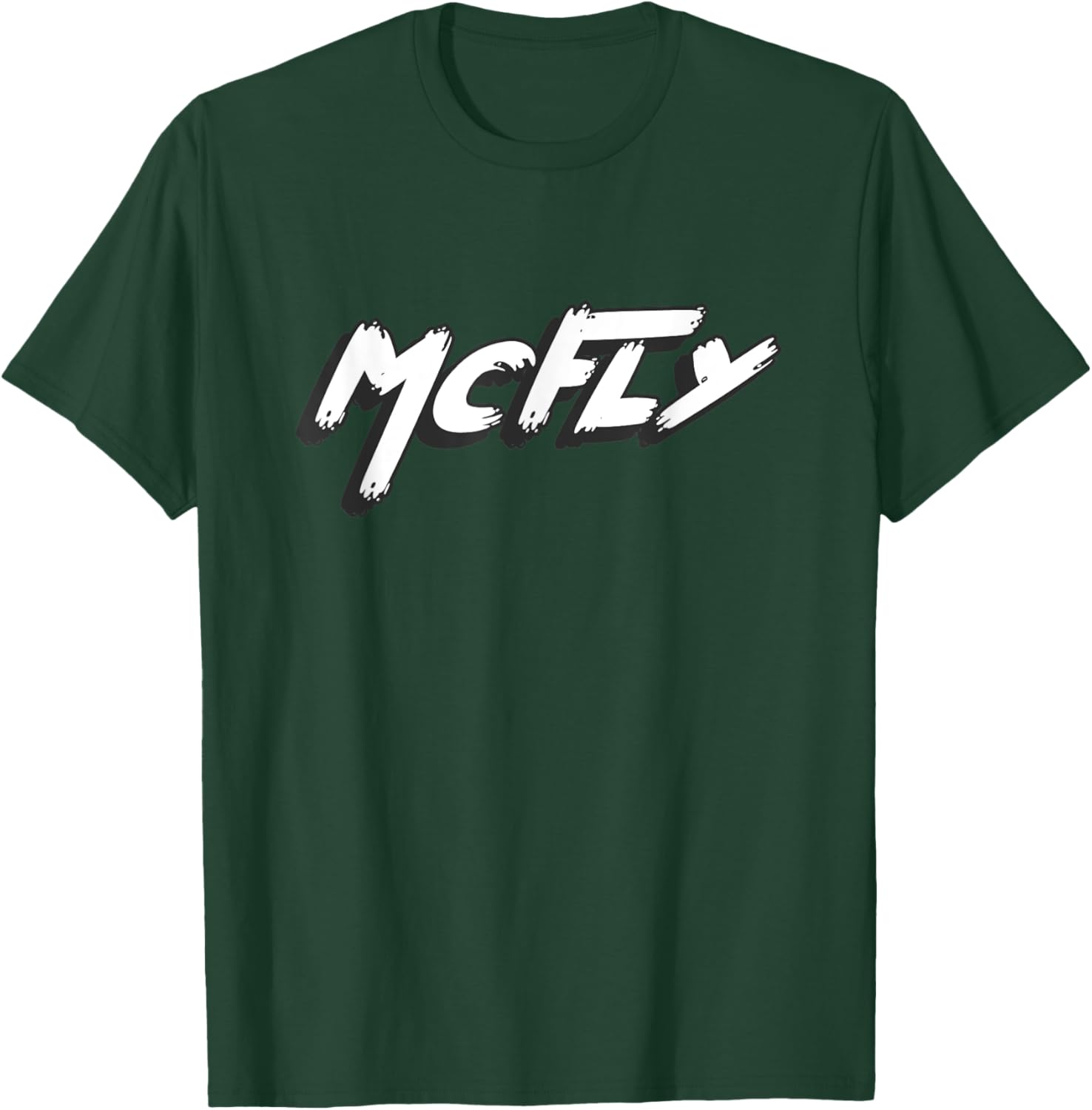 Gone to the Movies to Watch What's on TV in a Book Mcfly Novelty - Adult, Black, Small T-Shirt - T-Shirt | Forest