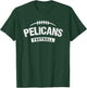 Pelicans Homer Football Distressed HS T-Shirt - T-Shirt | Forest