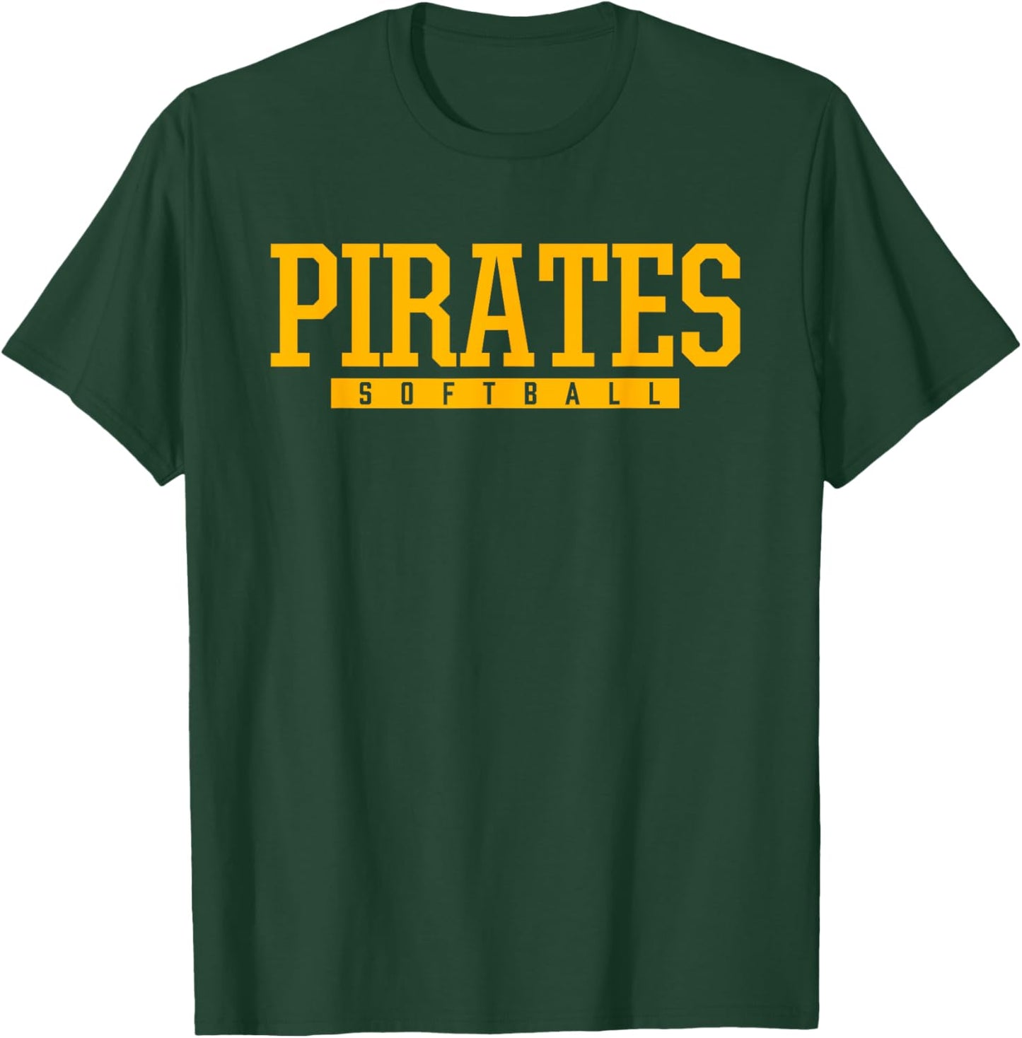 Cyprus Pirates Softball HS T-Shirt - T-Shirt | Forest