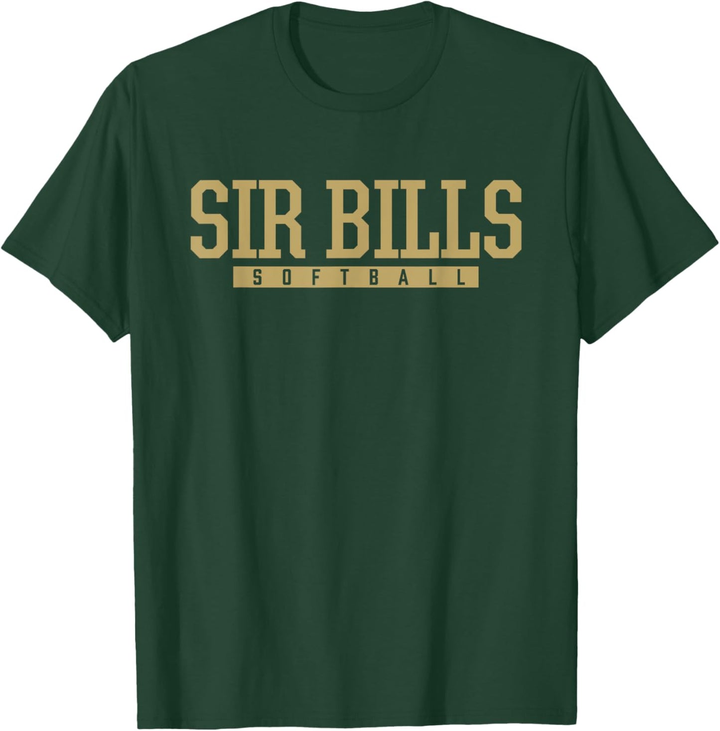Johnstown Sir Bills Softball HS T-Shirt - T-Shirt | Forest