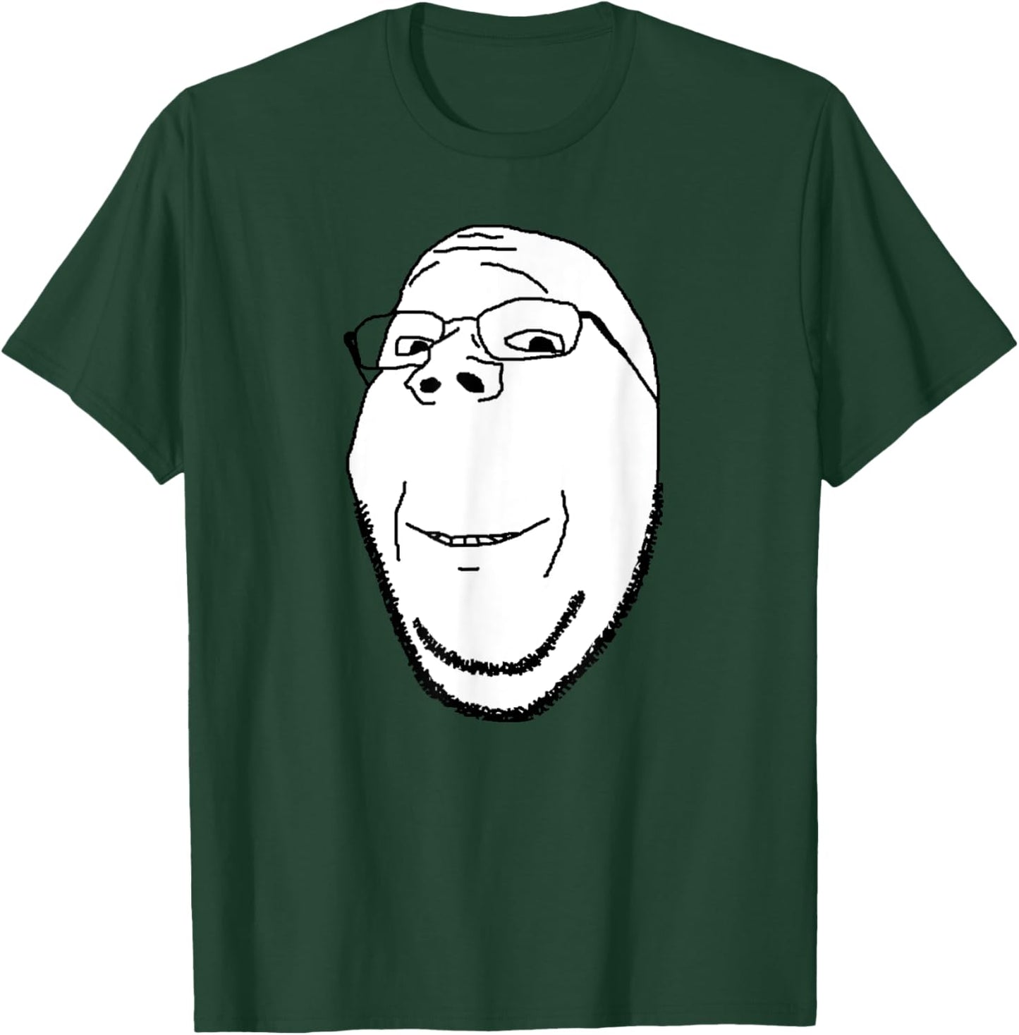 Soyjak Soy Wojak Soyboy Funny Meme Wholesome Gapejak T-Shirt - T-Shirt | Forest