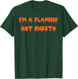 Happy Halloween I’m a Flaming Hot Cheeto Spooky Costume T-Shirt - T-Shirt | Forest
