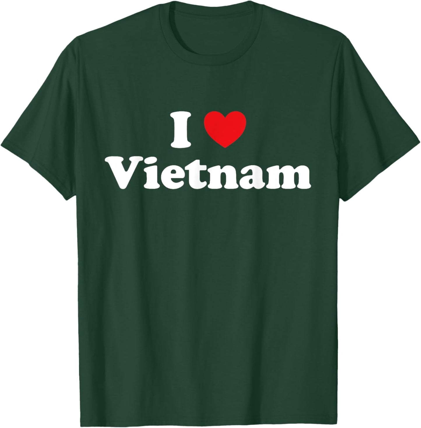 I Heart Souvenir Vietnam Travel I Love Vietnam T-Shirt - T-Shirt | Forest