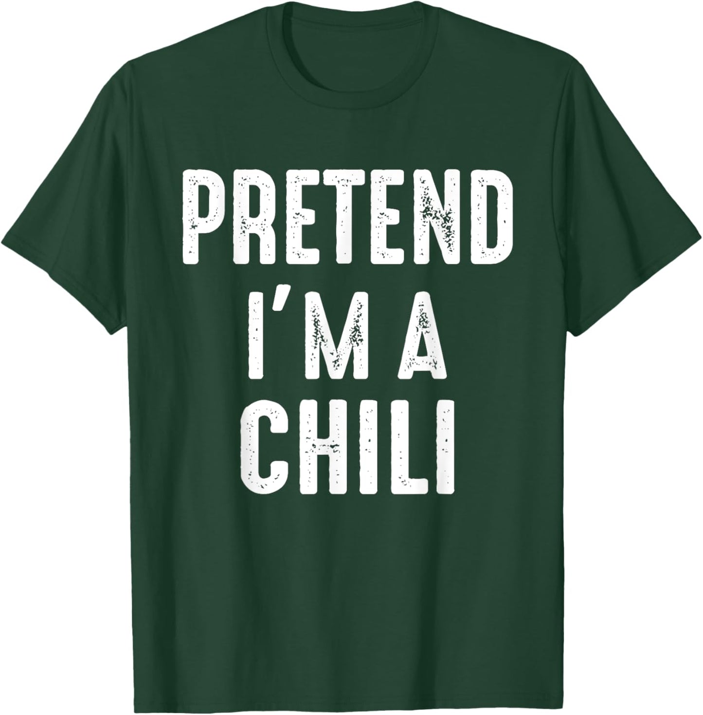 Pretend I'm A Chili Family Matching Halloween Costume T-Shirt - T-Shirt | Forest