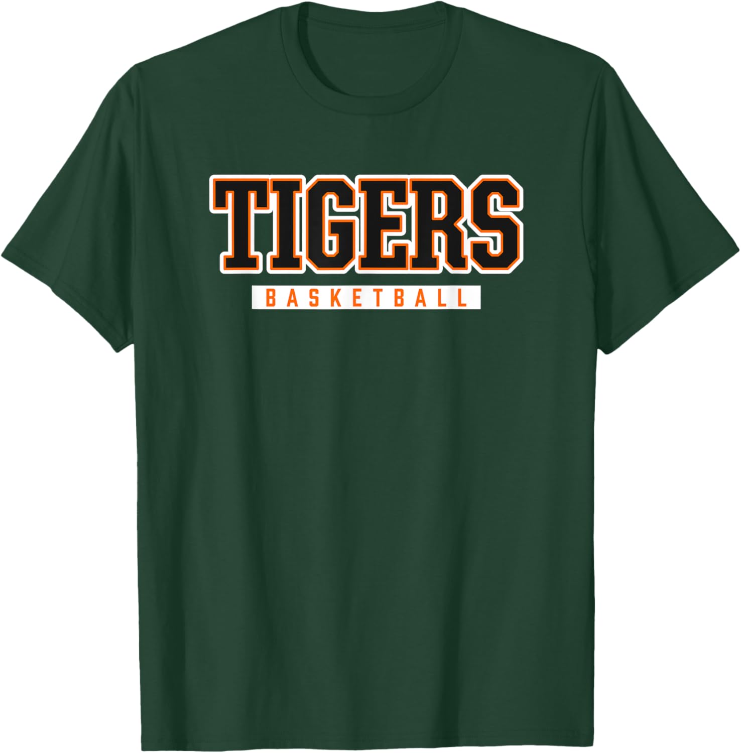 Tigers Basketball Smithville High School T-Shirt - T-Shirt | Forest