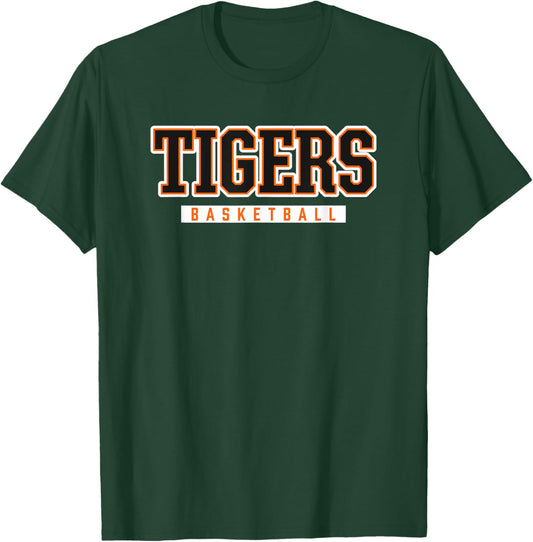 Tigers Basketball Smithville High School T-Shirt - T-Shirt | Forest