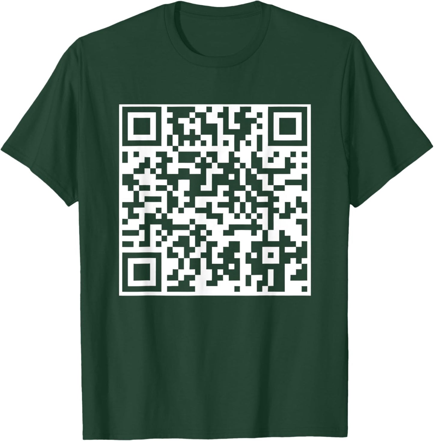Funny QR President Trump Dance Code T-Shirt - T-Shirt | Forest