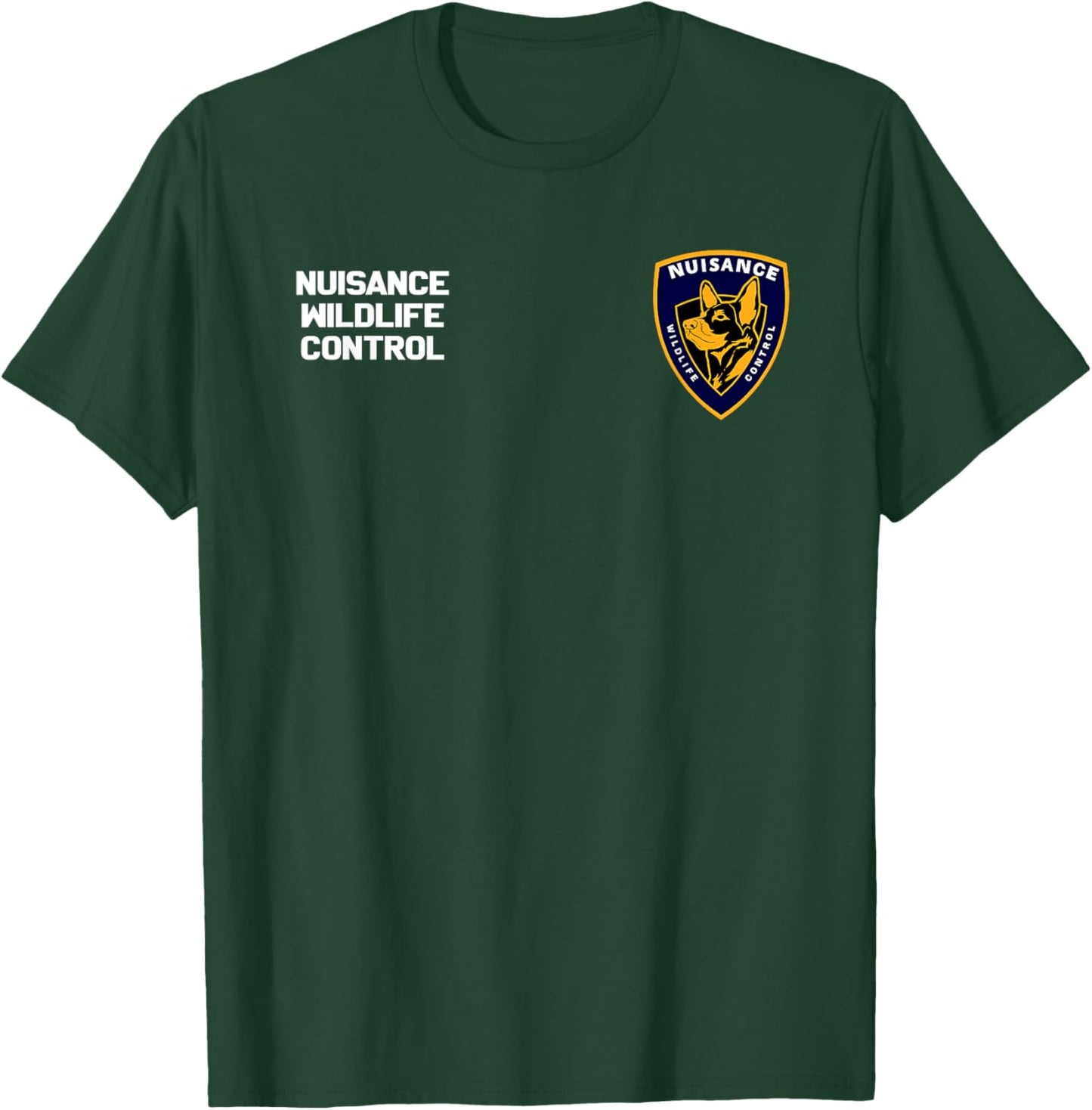 Animal Control & Rescue Officer Wildlife Control Operator T-Shirt - T-Shirt | Forest